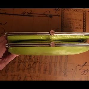 HOBO Double Frame Clutch Wallet